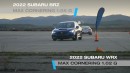 Subaru BRZ drag races Subaru WRX