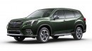 Subaru Forester SK facelift in JDM spec official details