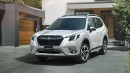 Subaru Forester SK facelift in JDM spec official details