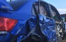 Subaru WRX RS420 crash in Australia