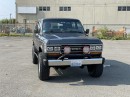1990 Toyota Land Cruiser FJ62 with supercharged 6.2-liter LSA for sale on Bring a Trailer