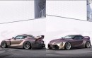 Toyota GR Supra rendering by anissadothings