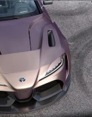 Toyota GR Supra rendering by anissadothings