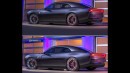Dodge Charger Daytona SRT Concept CGI redesign by TheSketchMonkey