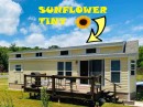 Sunflower tiny is a park model with all the creature comforts of home and an inspirational story