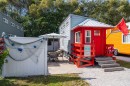 Red Lifeguard Stand Tiny House