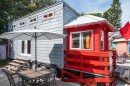Red Lifeguard Stand Tiny House