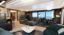 50M Ocean Yacht Interior Lounge
