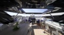 Sunseeker 100 Flybridge With Diner Table and Wet Bar