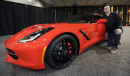 2014 Corvette Stingray Delivery to Super Bowl MPV