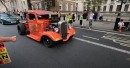 The Superconvoy brings supercars, classics, London taxis to protest against ULEZ expansion