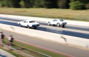 1963 Studebaker Avanti vs 1970 Buick Skylark drag race