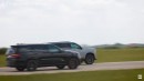 Cadillac Escalade-V vs H1000 Dodge Durango SRT Hellcat