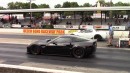 Supercharged Chevy Corvette drags Z06, Charger Hellcat, GMC, Mustang, Demon on DRACS