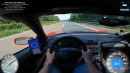 Supercharged 3.2-liter Acura NSX goes for Autobahn GPS-based performance tests on AutoTopNL