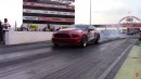 Supercharged VMP Performance Ford Mustang GT drag races Pontiac Trans Am and more on DRACS