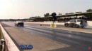 Supercharged VMP Performance Ford Mustang GT drag races Pontiac Trans Am and more on DRACS