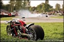 Supercharged Harley-Davidson V-Rod