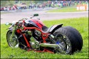 Supercharged Harley-Davidson V-Rod