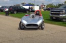Supercharged Vintage Kit Car Drag Racer Front View