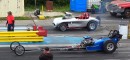 Supercharged Vintage Kit Car Drag Racer Vs Dragster