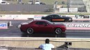 VMP Supercharged Ford Mustang GT drag races GT500 and Hellcat on DRACS