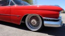 1959 Cadillac CTS-V drag racing 2021 Dodge Challenger TA 392 Widebody