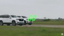 Supercharged Yukon vs Caddy Escalade by Hennessey