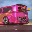 VW Microbus Hot Wheels Beach Bomb special for Superly Autos by adry53customs on Instagram