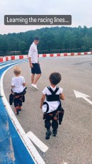 Susie and Toto Wolff's Son Jack Learning to Race