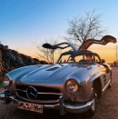 Toto Wolff and Mercedes-Benz 300 SL