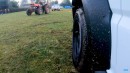 Suzuki Jimny vs Ford Ranger vs Tractor tug of war on carwow