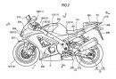 Suzuki turbocharged bike patent drawings