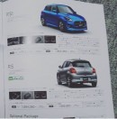 2017 Suzuki Swift brochure for Japanese model