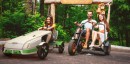 SVEN 3D-printed family e-pedal car