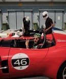 Swizz Beatz And Ferrari Monza SP1 At Cavalcade Icona Show