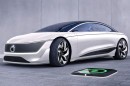 Apple Car for Supercar Blondie rendering by ildar_project