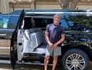Sylvester Stallone's 2019 Becker Escalade ESV, delivered to him in July 2020
