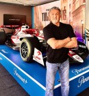 Sylvester Stallone at the 2022 Formula One