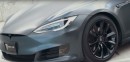 Tesla Model S "Project Battleship" by T Sportline