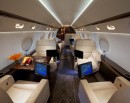 Maluma's Gulfstream G450 Interior
