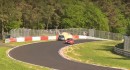 Alfa Romeo 147 GTA Barely Avoids Nurburgring Crash
