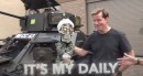 Jeff Dunham and Achmed present "Ahmed," the Ferret armored car that's completely road legal