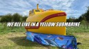 Yellow Submarine is an old lifeboat converted into a "magical" interactive glamping experience for the entire family
