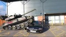 Tank vs. BMW Z4