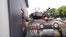 Eddie Hall's CVRT Tank in a KFC Drive-Thru