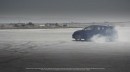 Tanner Foust drives 2022 VW Golf R at Willow Springs