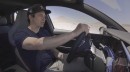 Tanner Foust drives 2022 VW Golf R at Willow Springs