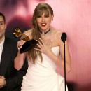 Taylor Swift wears 300-carat diamond watch choker at the Grammys 2024