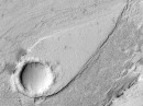 Lethe Vallis region of Mars